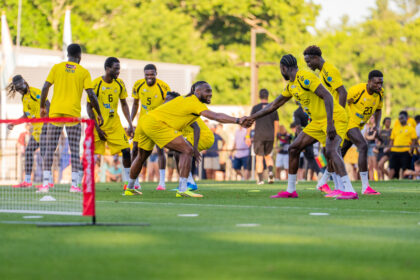 Hundreds throng Black Stars training at Bryant University before Panama opener