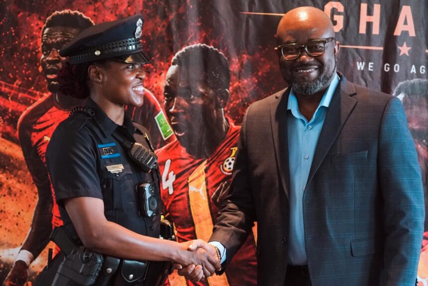 President Simeon-Okraku expresses appreciation for Security and Coordination support in Rhode Island - commends Police, Liaison Officer