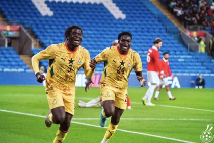 Ghana concede late to draw with Wales in Cardiff