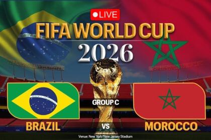 Brazil vs Morocco FIFA World Cup 2026 Group C Match Live Score: