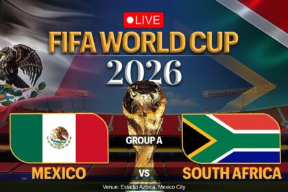 FIFA World Cup 2026 Opening Ceremony Live: Mexico take on South Africa in the World Cup opener.