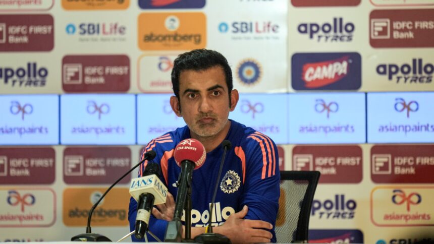 Gautam Gambhir ICC Pink ball red ball