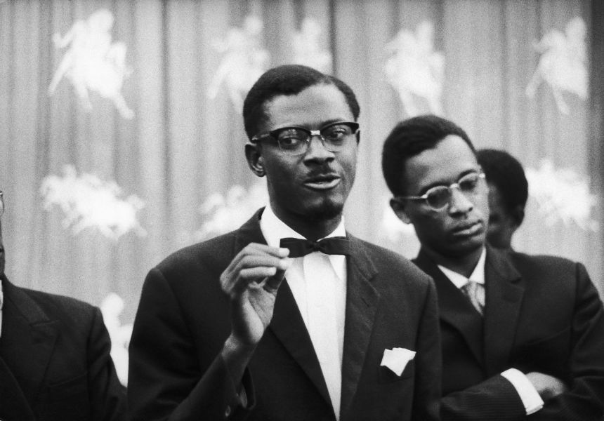 Patrice Lumumba, seen here in 1960, was the first prime minister of Congo following its independence from Belgium.