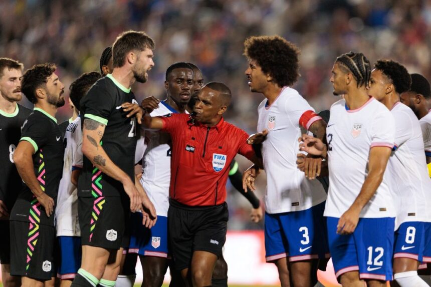 Friday's showdown will be the first time the USA and Australia face each other since a testy affair last fall in Colorado.