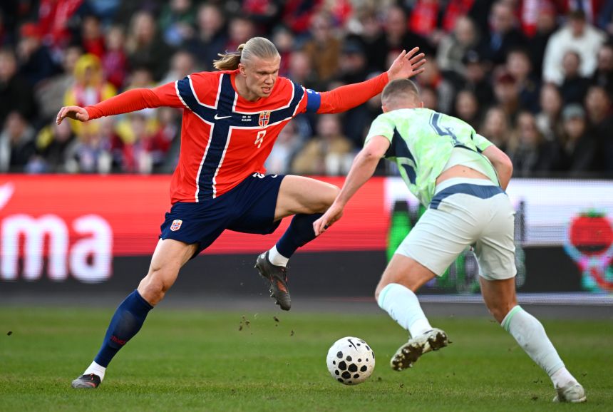 Norwegian striker Erling Haaland will be playing in his first World Cup.