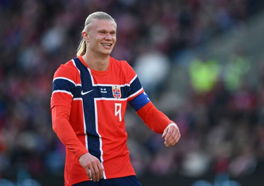Norwegian star striker Erling Haaland will be playing in his first World Cup this month.