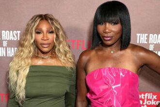 Serena Williams and Venus Williams attend Netflix Is A Joke Festival Presents: The Roast of Kevin Hart at The Kia Forum in Inglewood, California, on May 10.