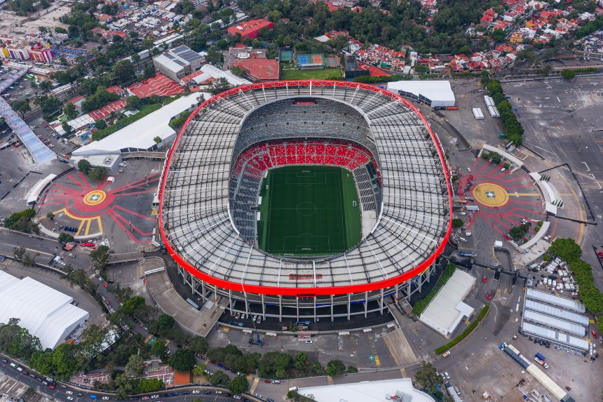 The Estadio Azteca will play host to the tournament's opener today between Mexico and South Africa, in a repeat of the 2010 opener.