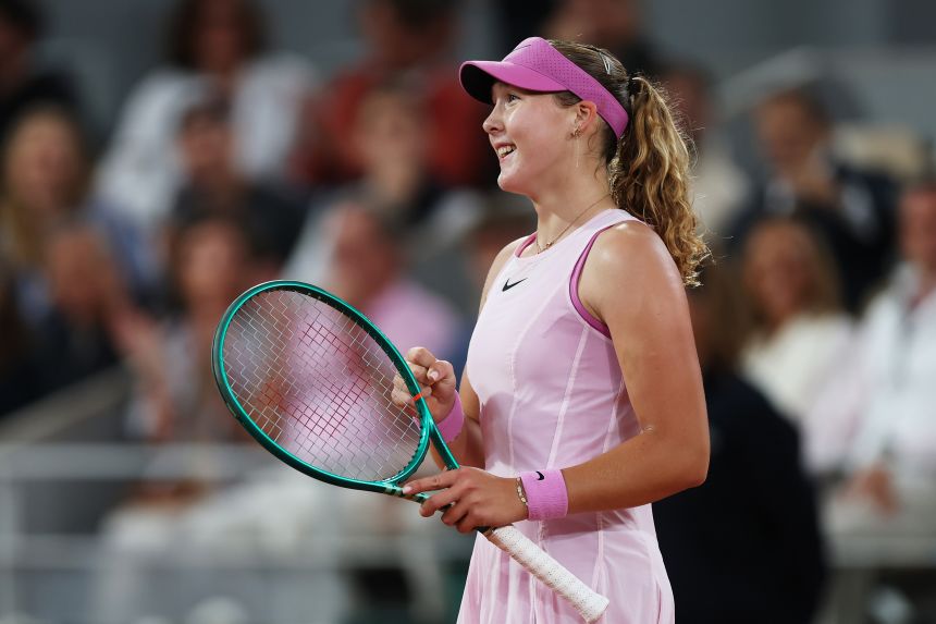 This year's French Open has seen a host of unlikely names reach the semifinals, including Mirra Andreeva.