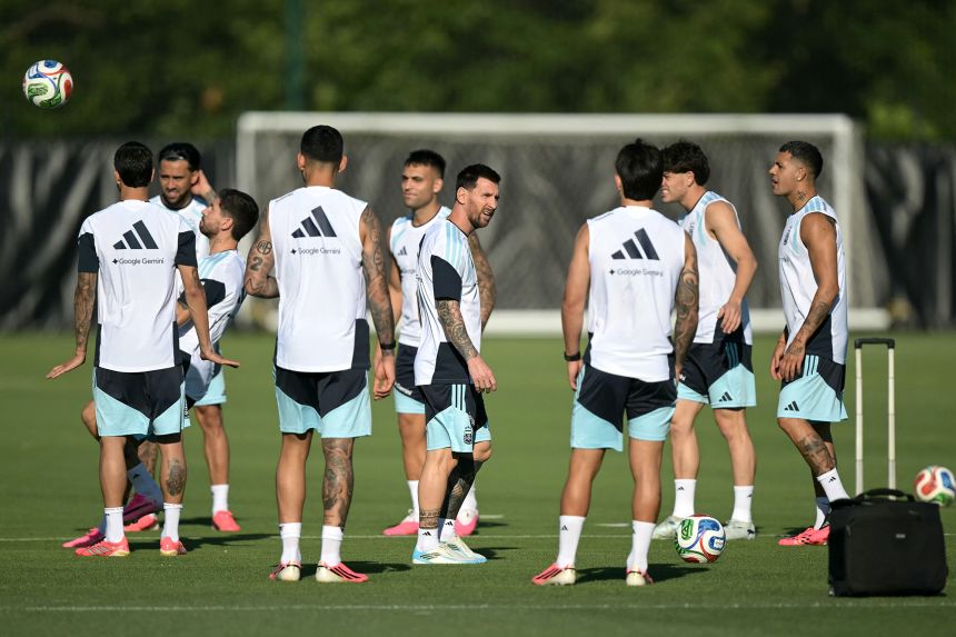Messi and Argentina are looking to become the third nation in history to defend a World Cup title.