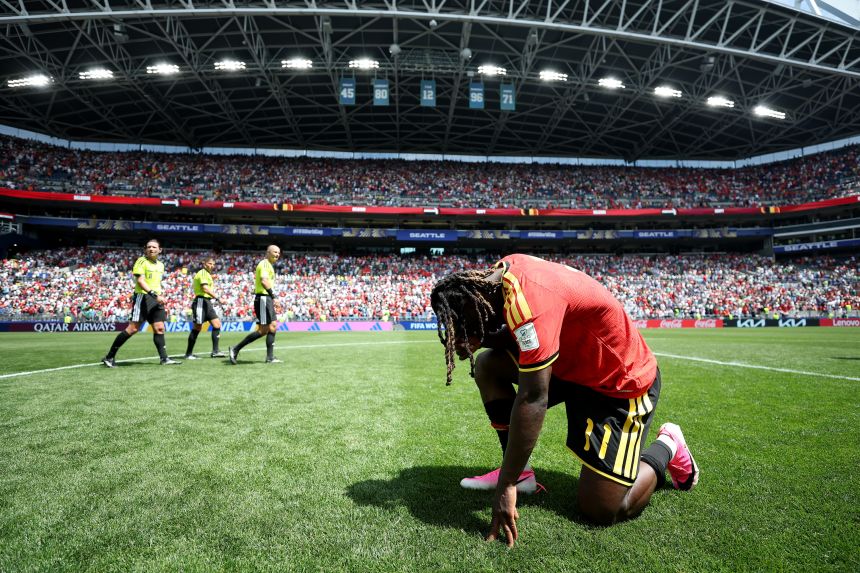 Jérémy Doku has come under criticism by some for saying he will leave the World Cup to go be with his partner for their child's birth.