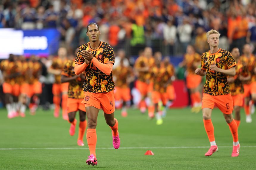 Netherlands center-back Virgil van Dijk was critical of the breaks.