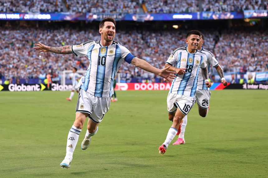 Lionel Messi impressed the masses yesterday with his record-making performance.