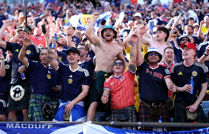 The Tartan Army will be out in full force against Brazil later today.