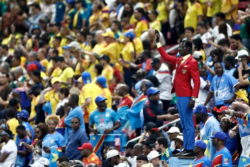 Michel Kuka Mboladinga, also known as Lumumba Vea, is a stalwart of the Democratic Republic of Congo's soccer matches.
