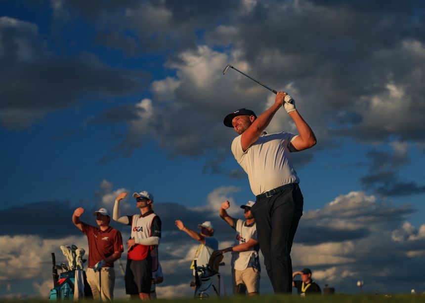 Wyndham Clark holds a big lead heading into the final round at the US Open at Shinnecock Golf Club in Southampton, New York.