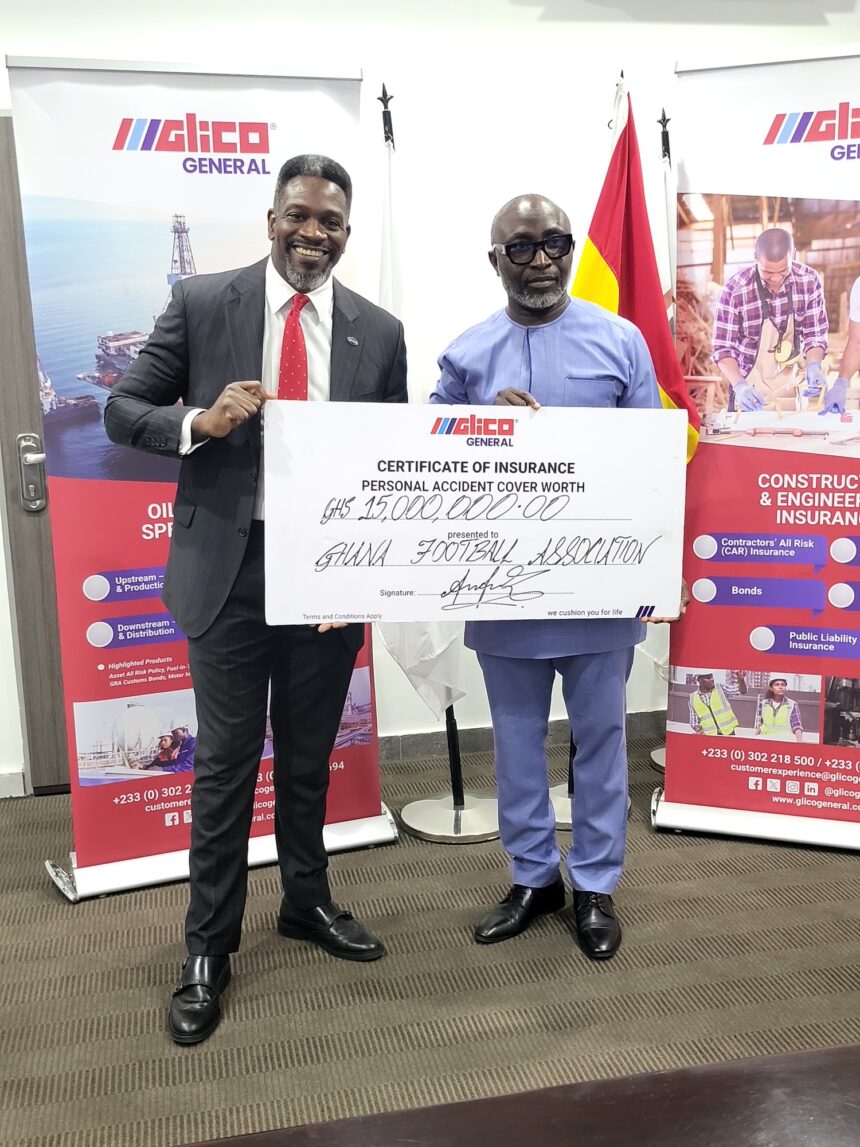 GLICO General strengthens support for Black Stars with GHghs15 million Insurance Cover