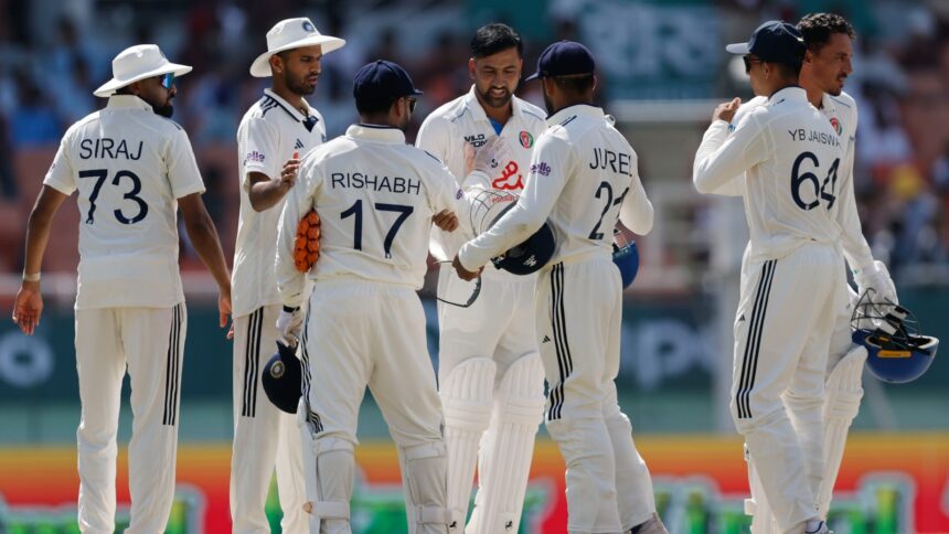 India registered their biggest Test win ever after beating Afghanistan by an innings and 300 runs in New Chandigarh. (CREIMAS for BCCI)