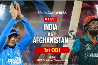 IND vs AFG Live Cricket Score: