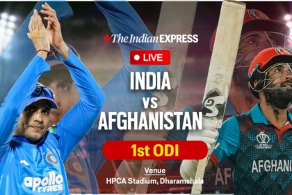 IND vs AFG Live Cricket Score: