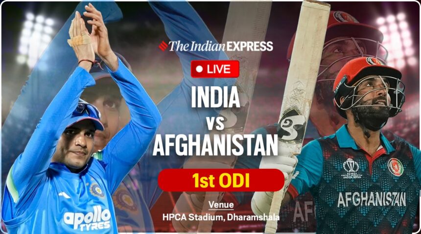 IND vs AFG Live Cricket Score: