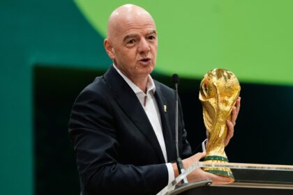 When Infantino campaigned for the FIFA presidency in 2016, he promised reform. Instead, his presidency has come to be defined by something else. (AP Photo)