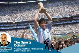 As the Argentines hugged Maradona, the world, including the recent converts from Rajkot, wanted to jump into the television to be part of the happy huddle. (AP File Photo)