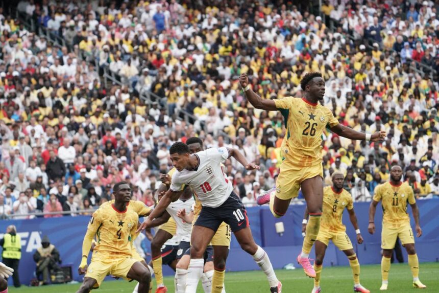 Ghana claim valuable point against England in Group L clash