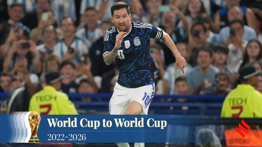 Lionel Messi Argentina FIFA World Cup