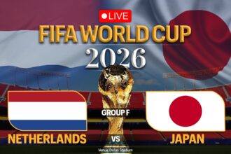 Netherlands vs Japan, NED vs JPN FIFA World Cup Live
