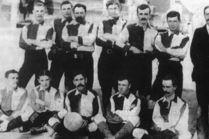 The Pachuca team in the 1900s. (Image via special arrangement)