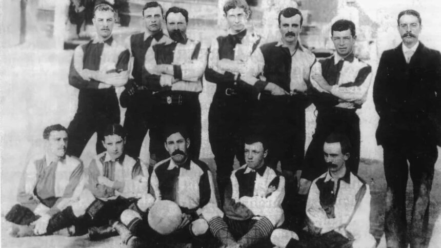 The Pachuca team in the 1900s. (Image via special arrangement)