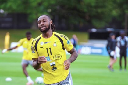 PHOTOS: Black Stars put in the work ahead of England test