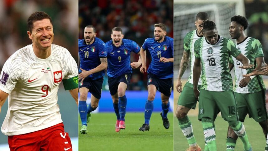Big teams like Poland, Italy and Nigeria will miss out on FIFA World Cup 2026. (Reuters)