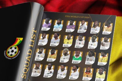 Black Stars squad numbers confirmed for 2026 FIFA World Cup