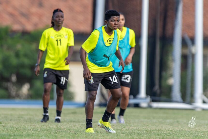 Black Queens hold first training session in Accra