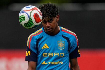Yamal and fellow winger Nico Williams have both resumed full training in recent days, giving Spain a timely boost before the start of their campaign. (AP Photo)