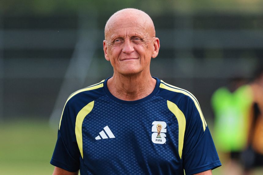 Pierluigi Collina is a legendary figure in soccer refereeing.