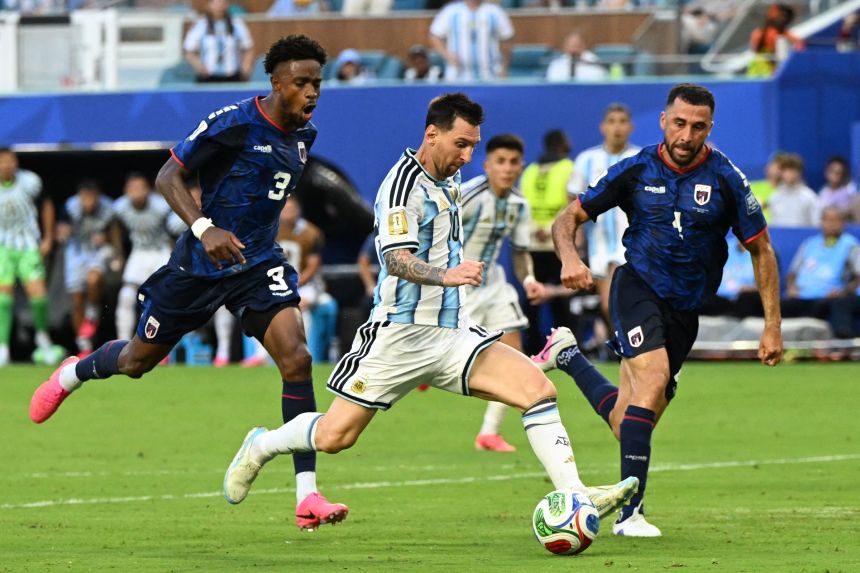 Lionel Messi and Argentina survived a big scare against Cape Verde.