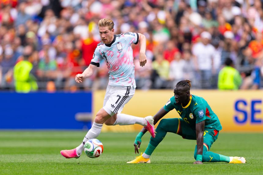 Kevin De Bruyne is part of Belgium’s aging "Golden Generation."