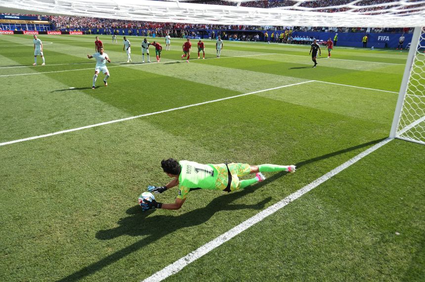 Yassine Bounou might be out of the World Cup, but he sure is good at stopping penalties.