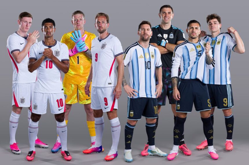 Argentina vs. England is a massive semifinal clash between two teams who have history on and off the pitch.