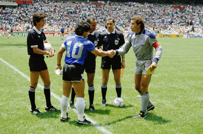 Diego Maradona changed the game of soccer in the span of five minutes in the 1986 World Cup quarterfinal, known widely for both the “Hand of God” and the “Goal of the Century.”<em> </em>