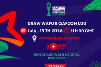 WAFU B U-20 AFCON qualifiers draw set for July 15 ahead of Ghana 2027