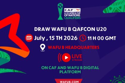 WAFU B U-20 AFCON qualifiers draw set for July 15 ahead of Ghana 2027