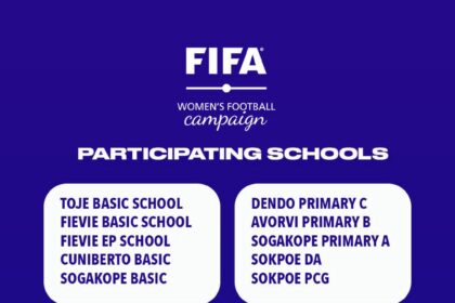 Twenty schools set for FIFA Women's Football Campaign in Volta Region