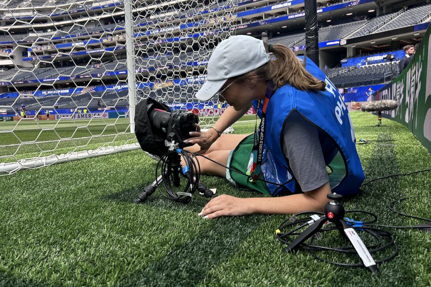 Sarah Stier is covering a total of 16 matches at this World Cup.