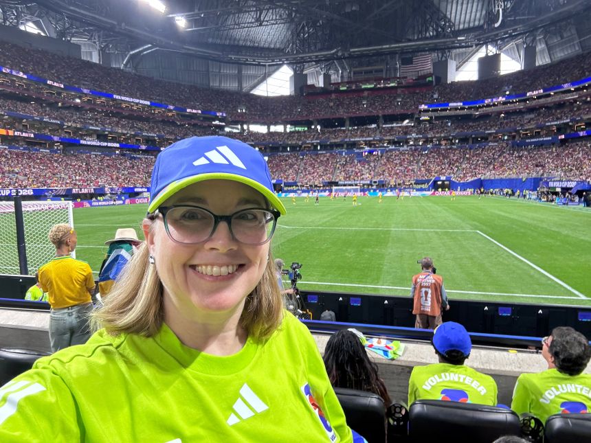Digital Newsource senior editor Cecelia Hanley took it a step further than most and was actually a volunteer for the World Cup in its Atlanta games, in addition to supporting the USMNT in its run to the Round of 16.