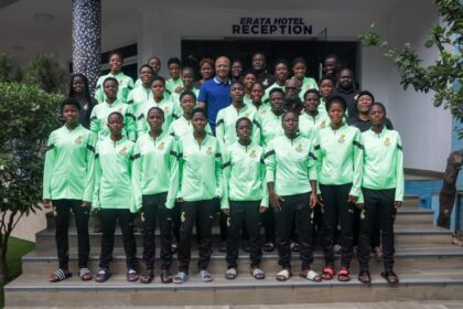 Andre Ayew visits Black Maidens camp to inspire team ahead of Senegal decider