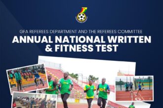 Referees Annual National Written and Fitness Tests Scheduled for Techiman and Koforidua